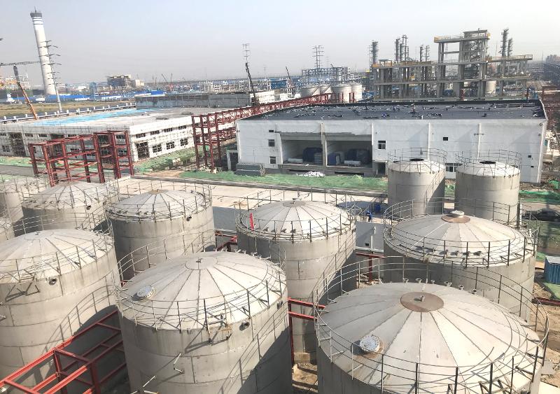 天津渤化化工發(fā)展有限公司兩化搬遷改造項目-60萬噸/年離子膜燒堿施工項目